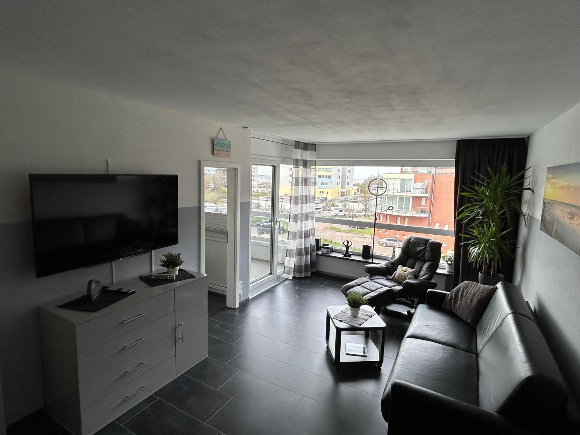 Frische Brise Ferienwohnung Mit Meerblick Cuxhaven Exterior photo